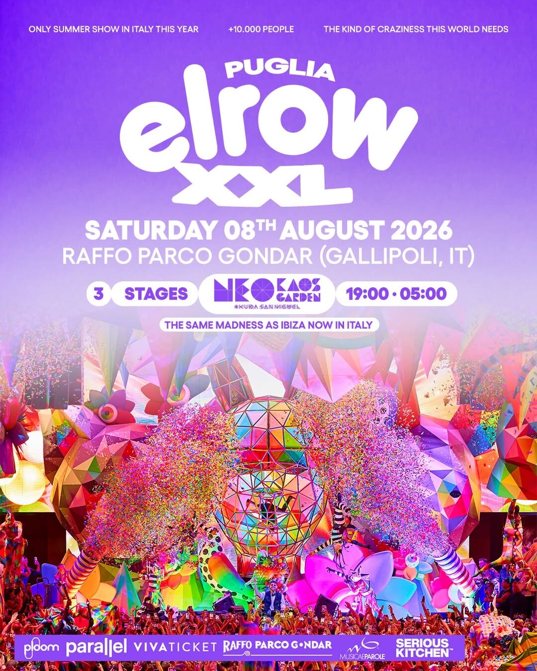 elrow XXL Puglia