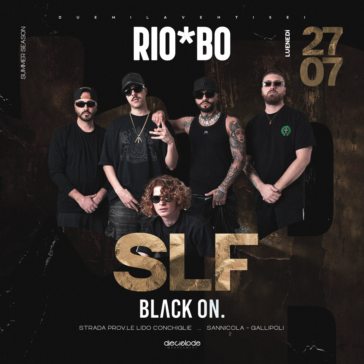 SLF — Black On