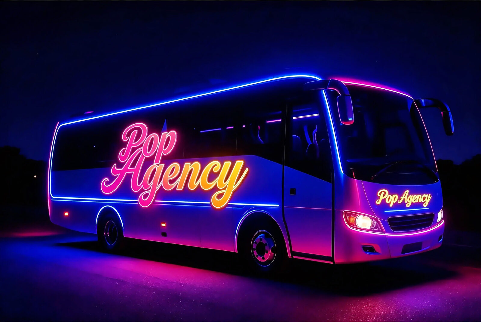 La navetta ufficiale POP Agency